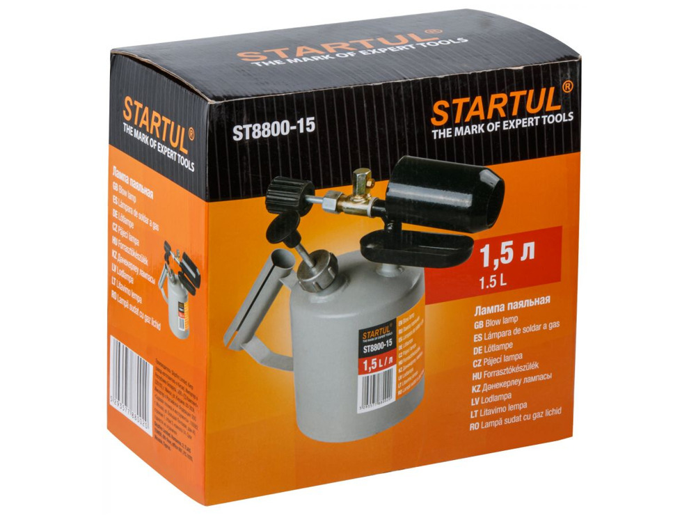 Паяльная лампа 1.5 л STARTUL (ST8800-15)
