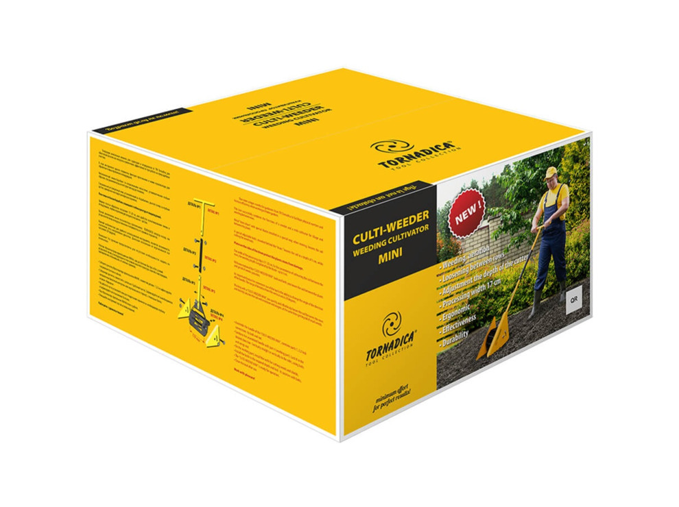 Мини культиватор-пропольник Tornadica CULTI-WEEDER MINI 