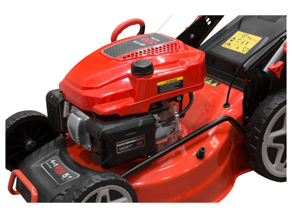 Газонокосилка бензиновая ECO LG-735 (51 см, 6.0 л.с., самоходная)