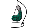 Кресло подвесное BiGarden Primavera Black (зеленая подушка)