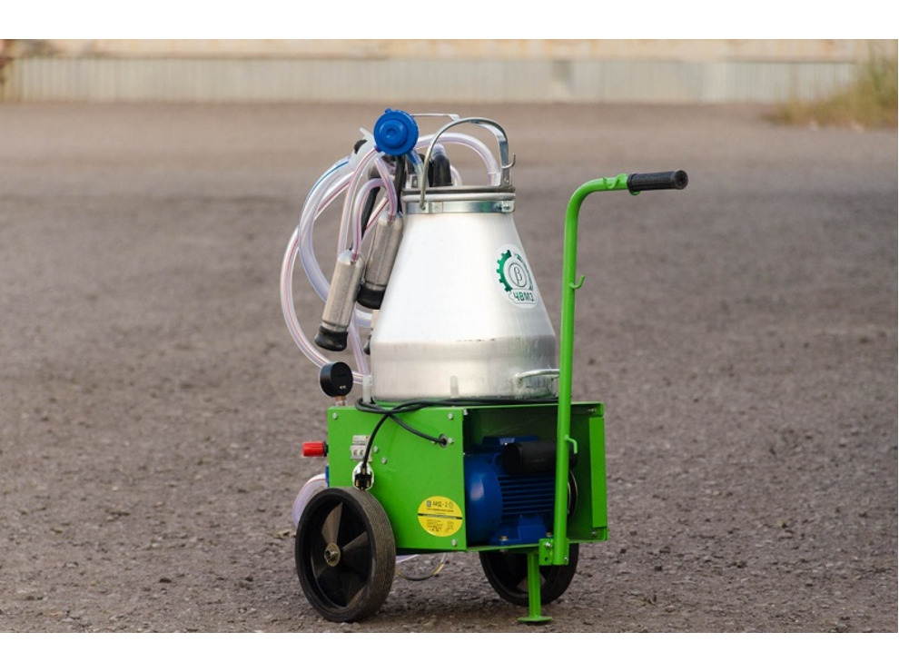 Аппарат доильный для коров АИД-2 (масляного типа - попарного доения)