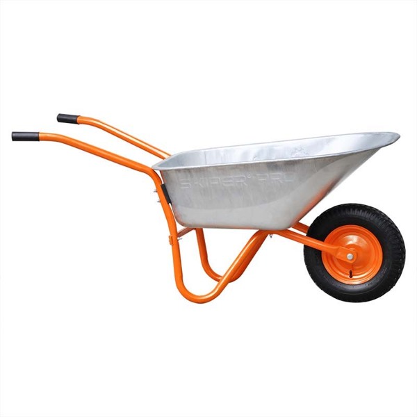 Тачка строительная SKIPER 1х150 COSSACK (150 л, 250 кг)