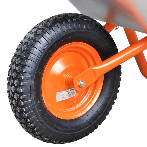 Тачка строительная SKIPER 1х150 COSSACK (150 л, 250 кг)