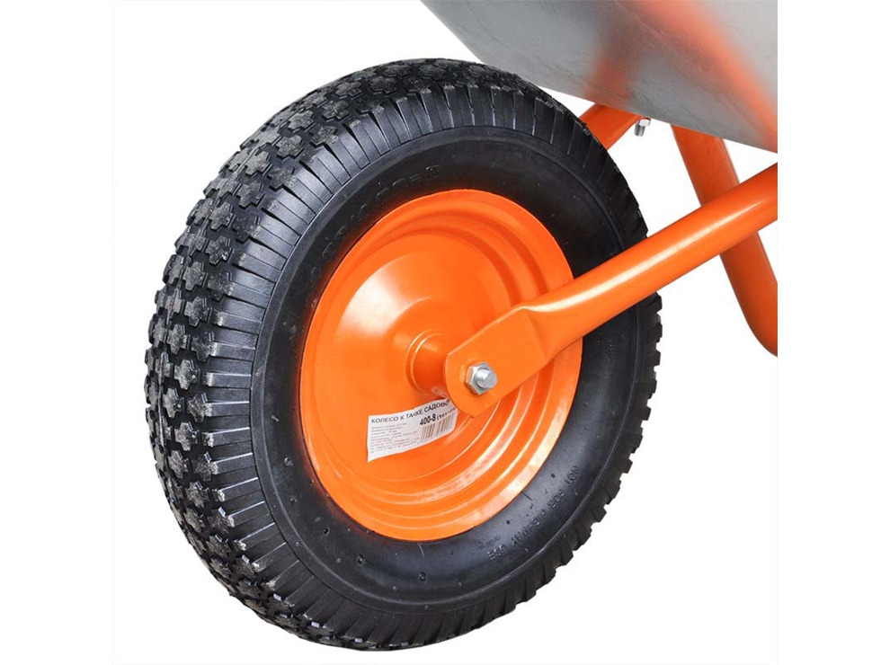 Тачка строительная SKIPER 1х150 COSSACK (150 л, 250 кг)