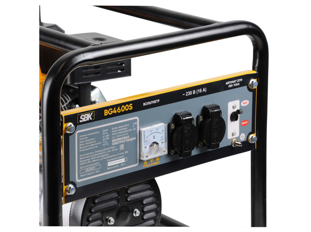 Электростанция SBK BG4600S (3 кВт)