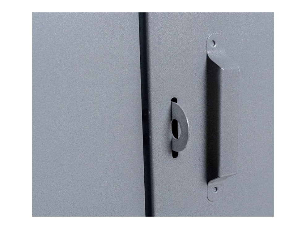 Шкаф для газового баллона Петромаш (2х50л, серый)