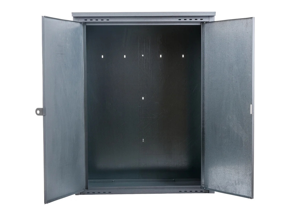 Шкаф для газового баллона Петромаш (2х50л, серый)
