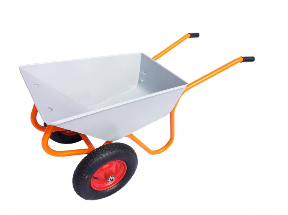 Тачка строительно-садовая КОМ ТССР-2П (120л, 240 кг)