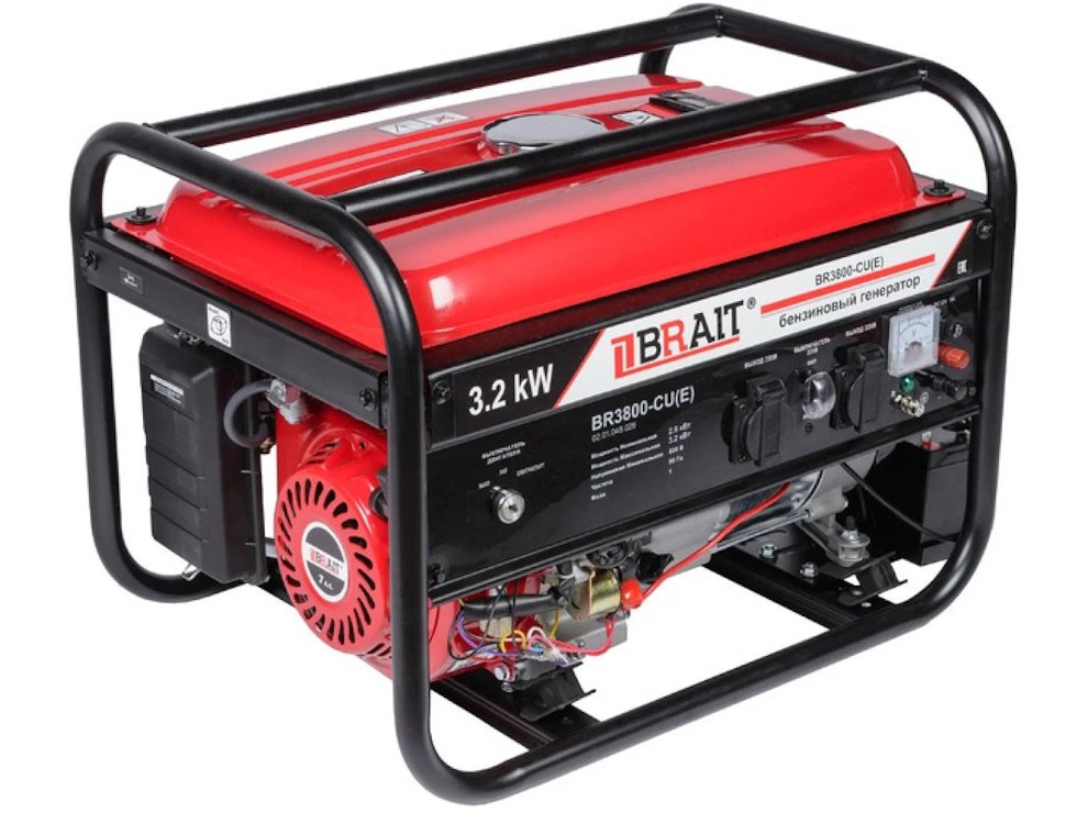 Бензиновый генератор Brait BR3800-CU(Е)