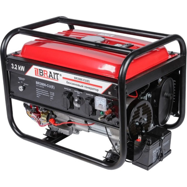 Бензиновый генератор Brait BR3800-CU(Е)