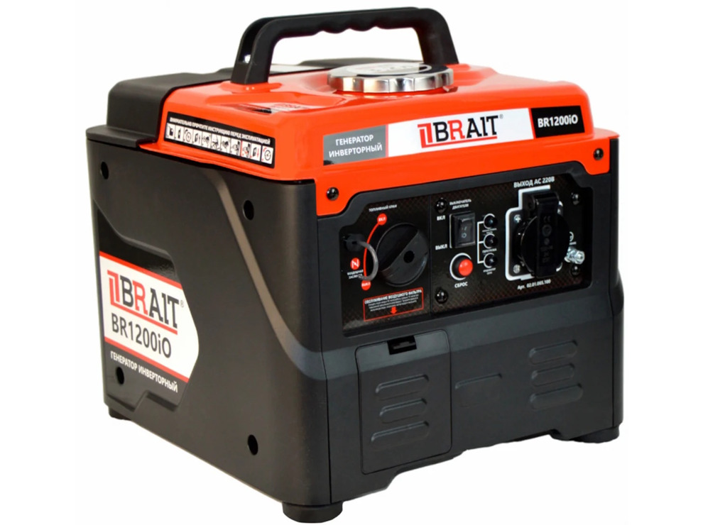 Бензиновый инверторный генератор Brait BR1200iO