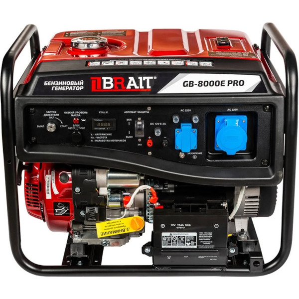 Бензиновый генератор Brait GB-8000Е PRO