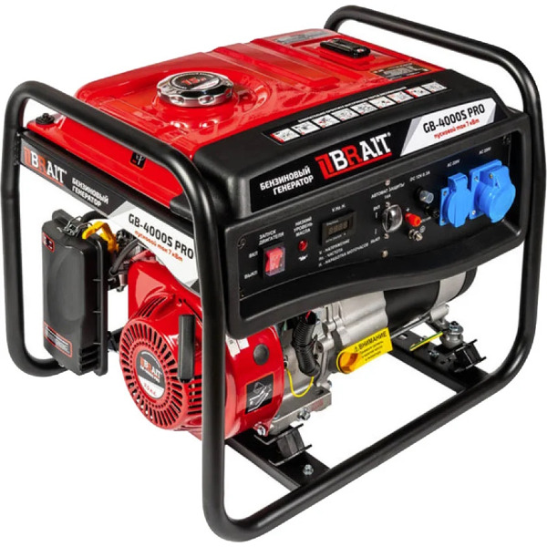 Бензиновый генератор Brait GB-4000S PRO