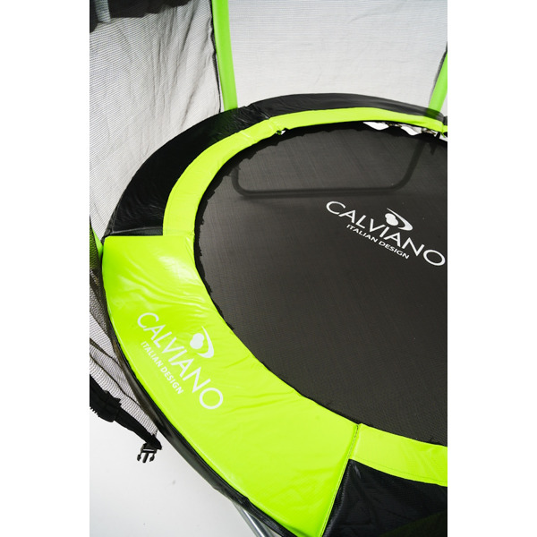 Батут Calviano Outside Master Green 140 см - 4.5ft (внешняя сетка, складной, без лестницы)