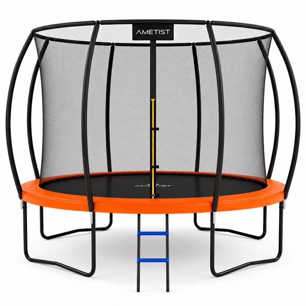 Батут AMETIST PRO Inside D374-12FT Blue/Orange