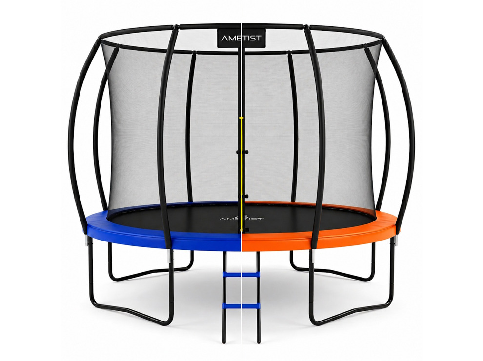 Батут AMETIST PRO Inside D374-12FT Blue/Orange