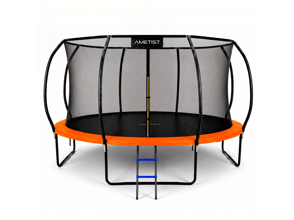 Батут AMETIST PRO Inside D435-14FT Blue/Orange