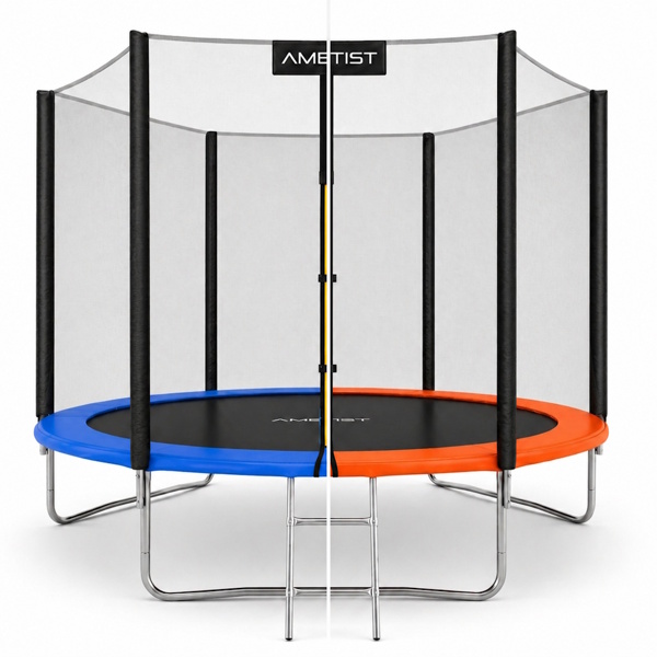Батут AMETIST Outside D312-10FT Blue/Orange