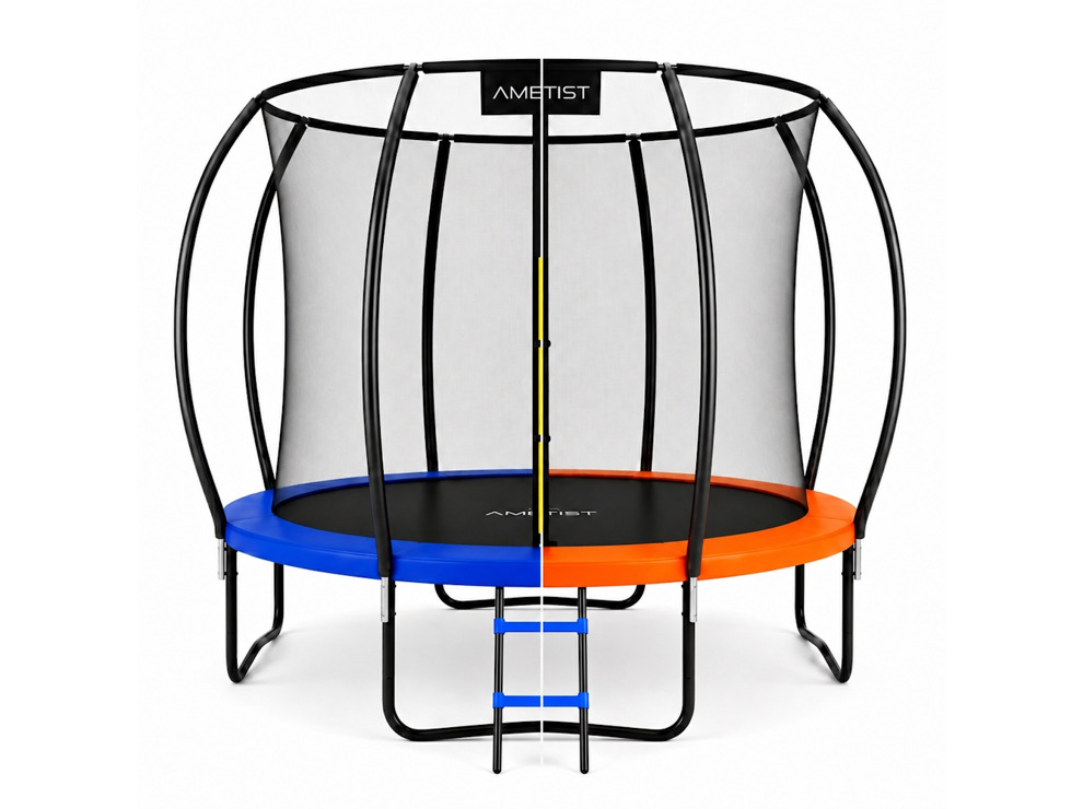 Батут AMETIST PRO Inside D312-10FT Blue/Orange