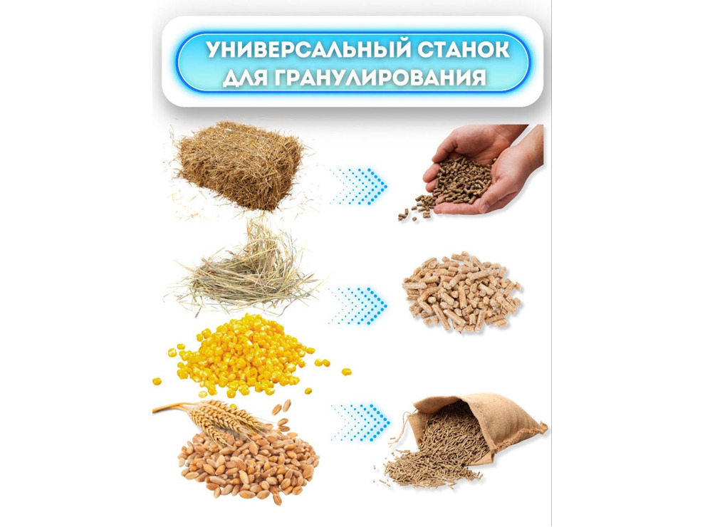 Гранулятор комбикорма ГДР-Соловей-1-220В (до 130 кг/час)