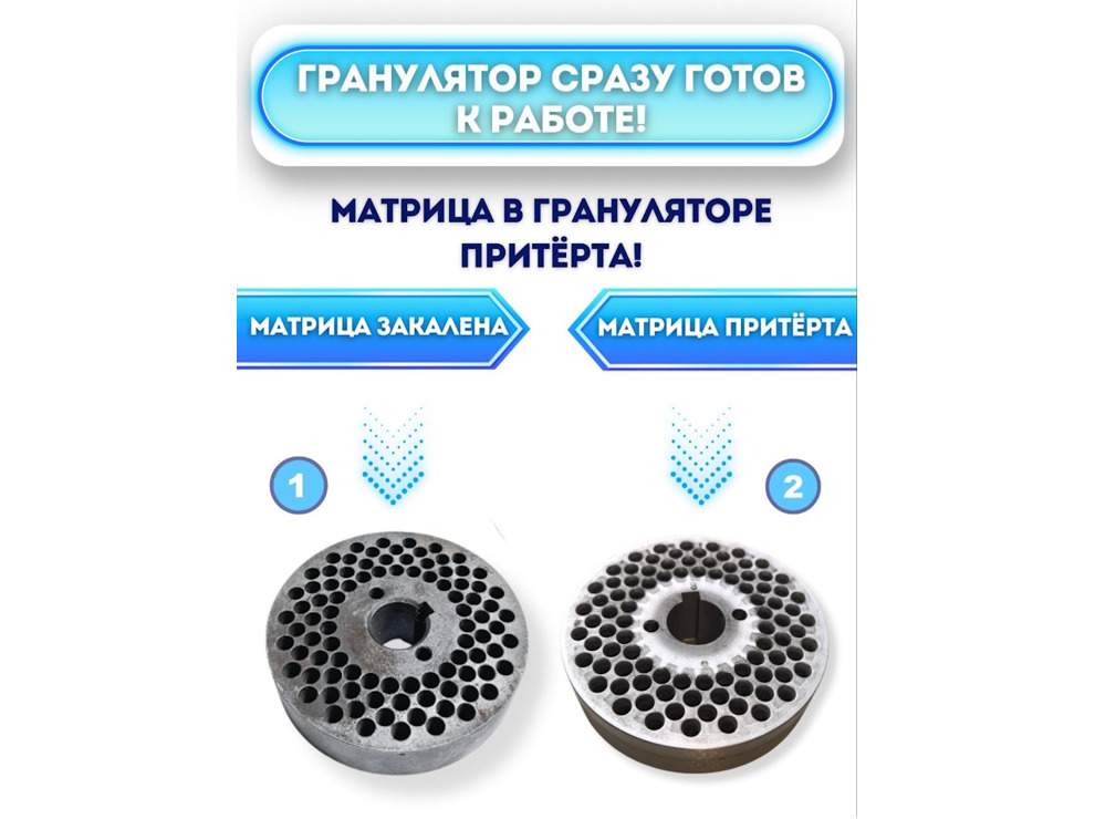 Гранулятор комбикорма ГДР-125-220В (до 80 кг/ч)