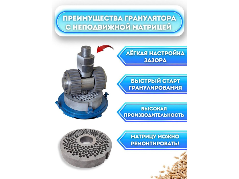 Гранулятор комбикорма Соловей-1-380В (до 200 кг/час)