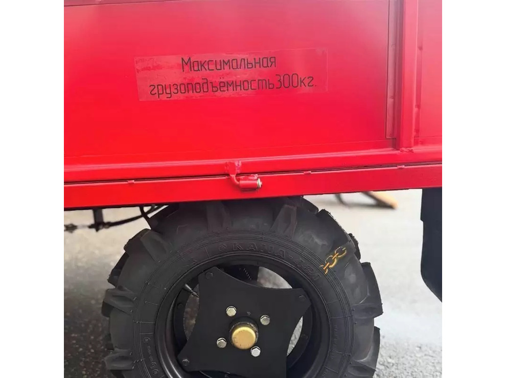 Прицеп мотоблочный ПМ-00.000 (г/п 300 кг, съемные борта)
