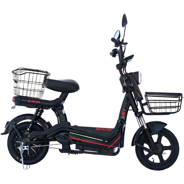 Электровелосипед AVM Delta Pro ЛИТИЕВЫЙ АККУМУЛЯТОР Черный