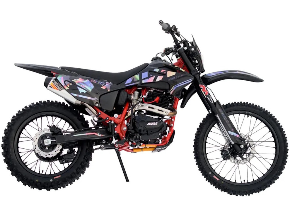 Эндуро мотоцикл AVM BisonX 300 красный