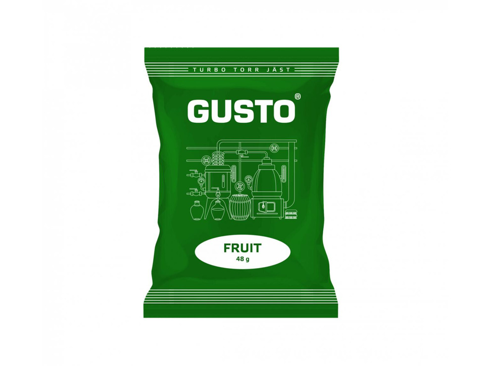 Турбо дрожжи GUSTO FRUIT 48 г
