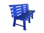 Пластиковая скамейка (синяя)