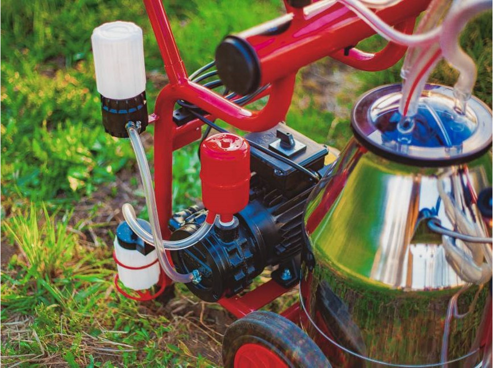 Доильный аппарат Melasty TJKKC 2 - PS (сухой) для коз