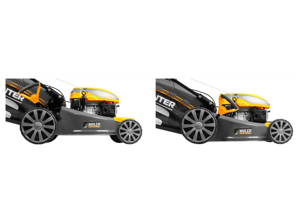 Газонокосилка бензиновая GUNTER LMB-480 SV самоходная (5.5 л.с.)