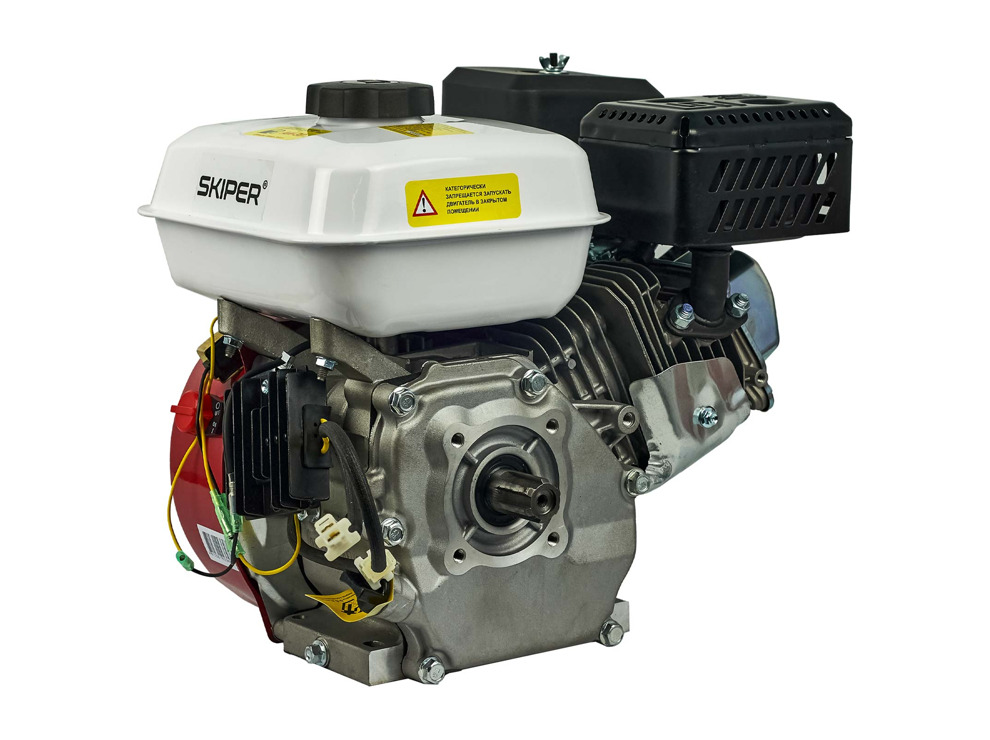 Двигатель бензиновый SKIPER N170FL (SFT) (8 л.с., шлицевой вал диам. 25мм х35мм)