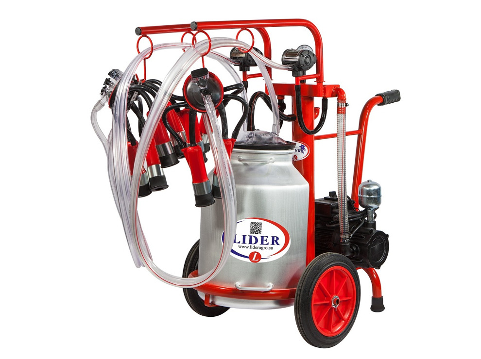 Доильный аппарат LIDER- 40.8 для двух коров