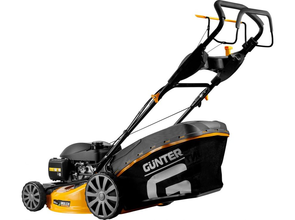 Газонокосилка бензиновая GUNTER LMB-482 SV самоходная (4.2 л.с.)