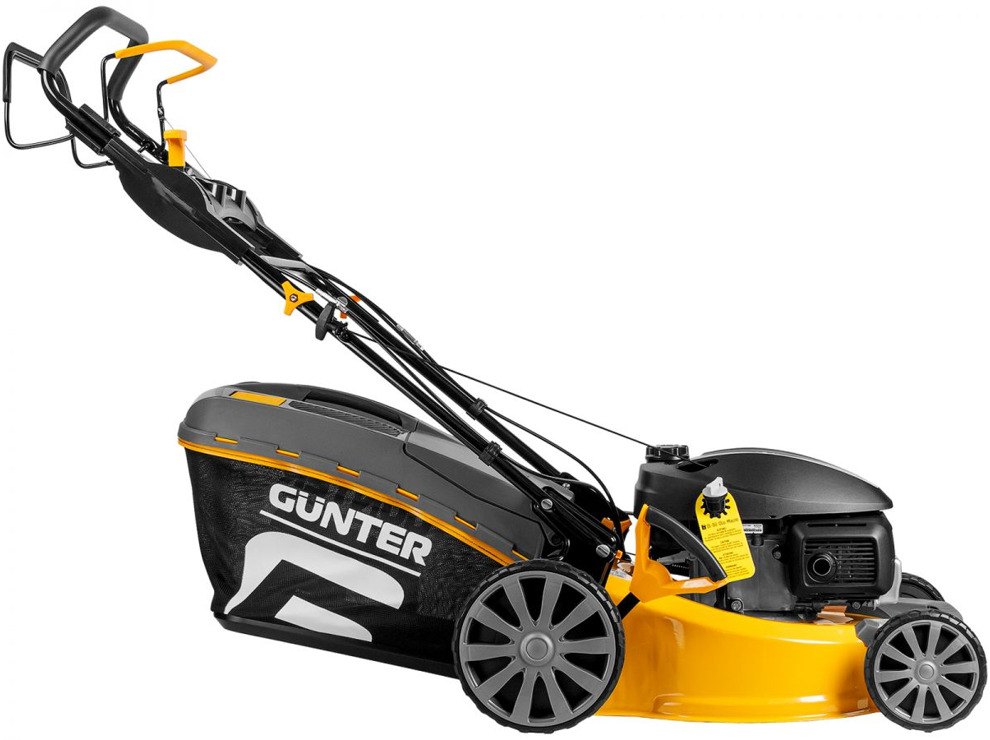 Газонокосилка бензиновая GUNTER LMB-482 SV самоходная (4.2 л.с.)