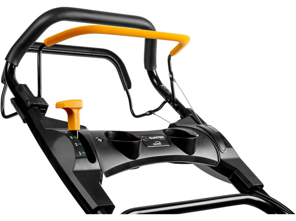 Газонокосилка бензиновая GUNTER LMB-482 SV самоходная (4.2 л.с.)