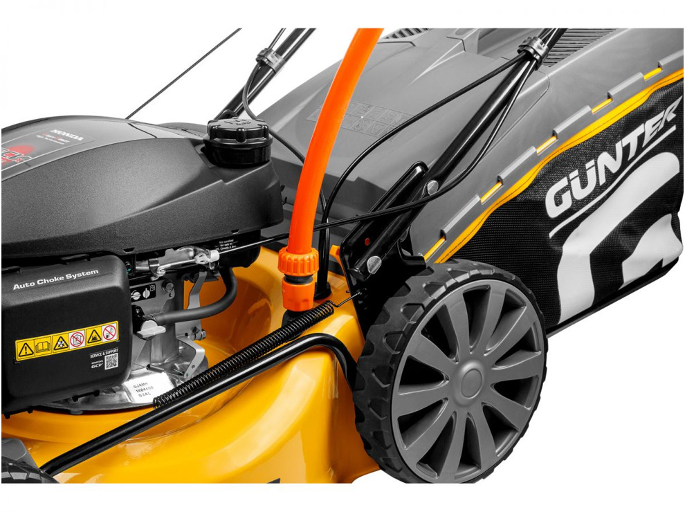 Газонокосилка бензиновая GUNTER LMB-482 SV самоходная (4.2 л.с.)