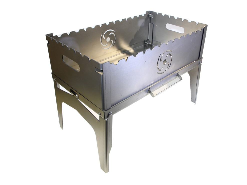 Аэро мангал складной Торнадика + сумка, нержавейка