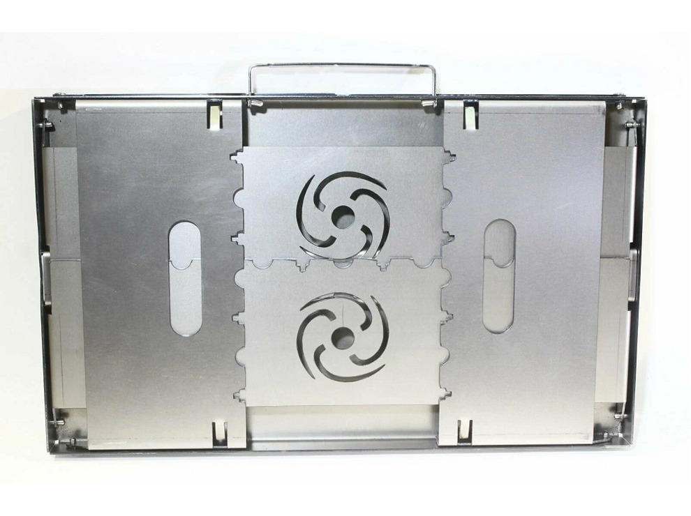 Аэро мангал складной Торнадика + сумка, нержавейка