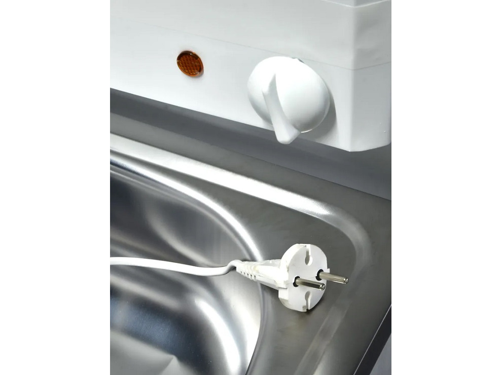 Умывальник "Весна" с ЭВН  (мойка нержавейка, белый)