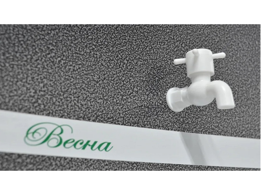 Умывальник "Весна" с ЭВН (мойка нержавейка, серый)