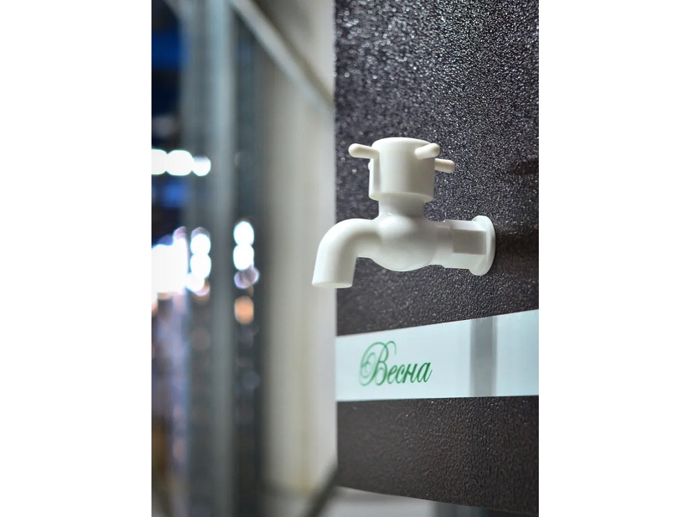 Умывальник "Весна" мини с ЭВН (мойка пластик, медь)