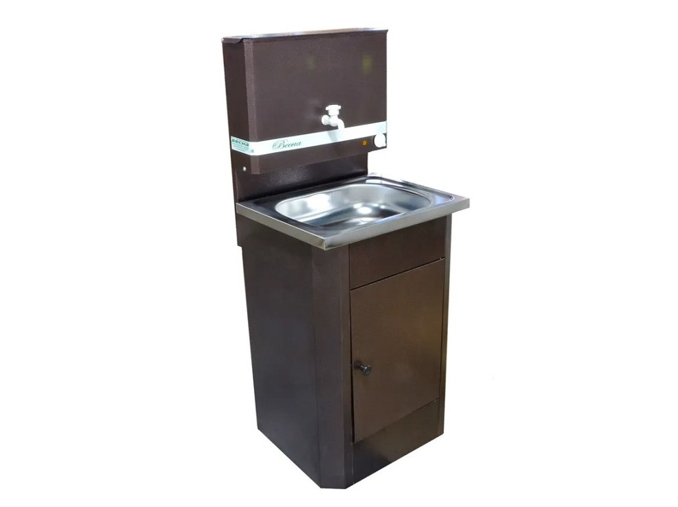 Умывальник "Весна" с ЭВН (мойка нержавейка, медь) 