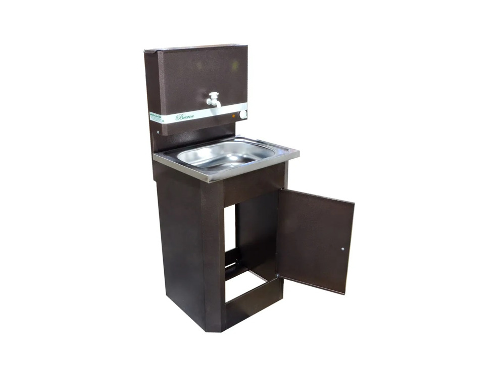 Умывальник "Весна" с ЭВН (мойка нержавейка, медь) 