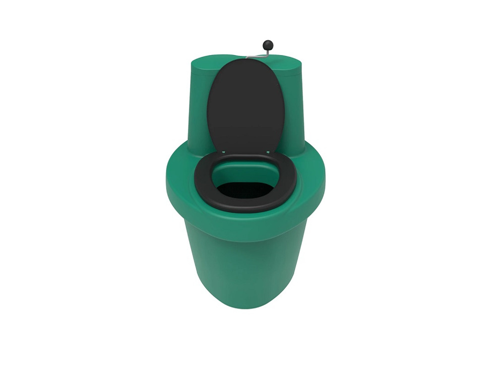 Биотуалет торфяной Rostok (Росток) зеленый
