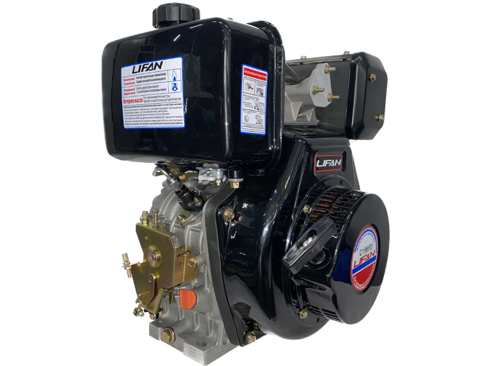 Двигатель дизельный Lifan C186F-D (вал 25мм под шпонку) 10 л.с 6А