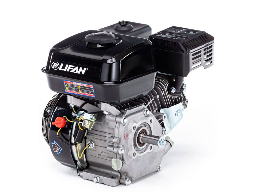 Двигатель бензиновый Lifan 168F-2M (вал 20мм под шпонку) 6.5 л.с