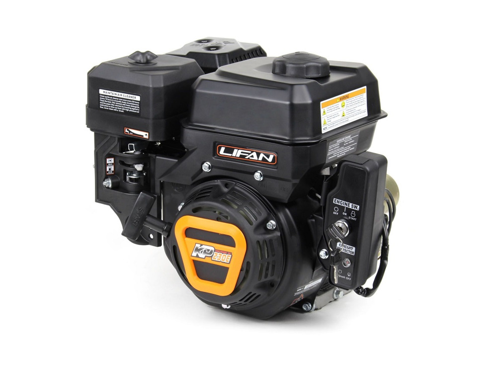 Двигатель бензиновый Lifan KP230E (вал 20мм под шпонку) 8л.с
